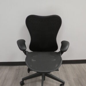 Herman Miller Mirra 2 chair, Black Back with Grey Seat