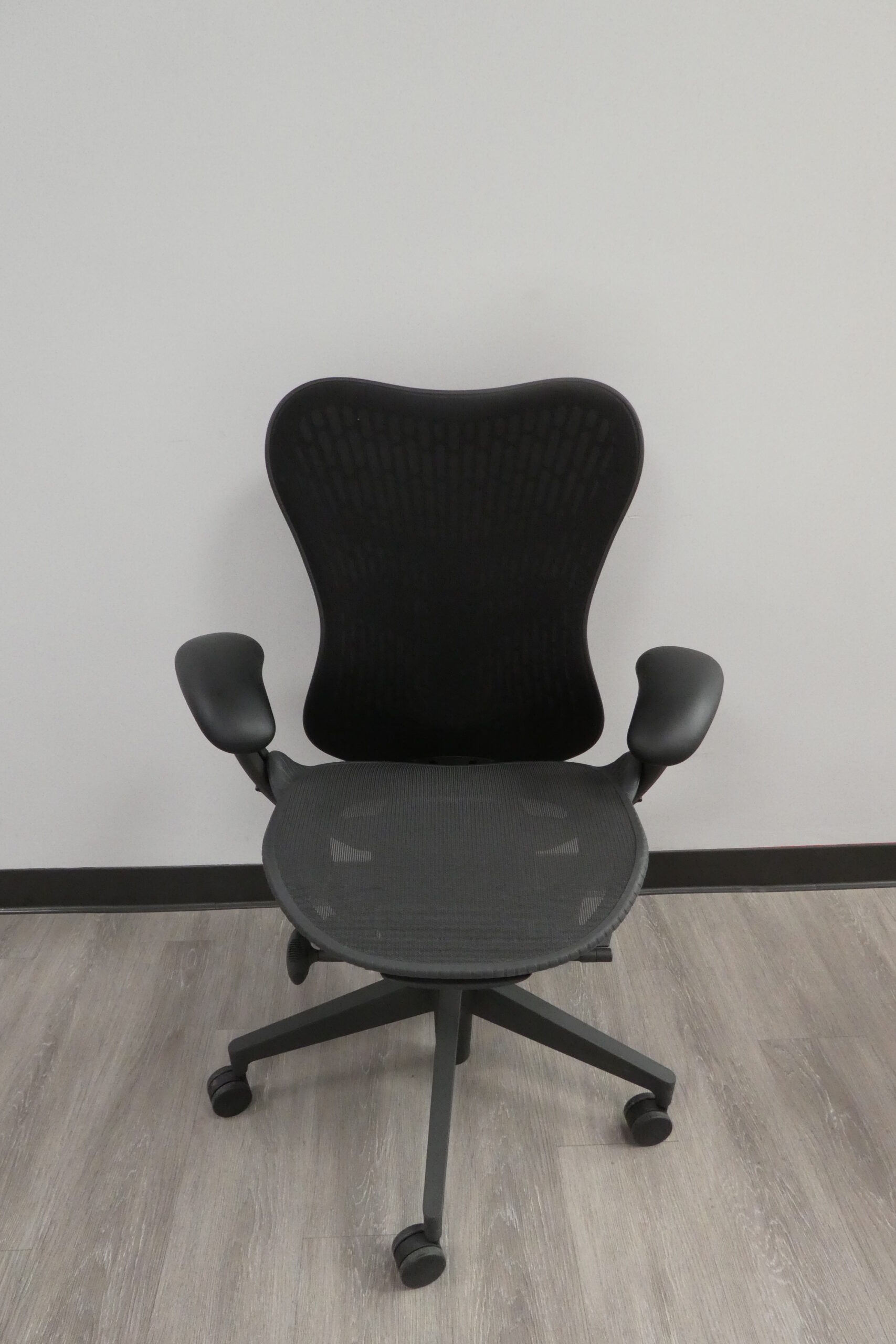 Herman Miller Mirra 2 chair, Black Back with Grey Seat