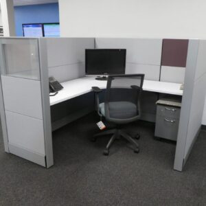 Herman Miller Etho workstations available in 6'0"x6'0", 6'0"x8'0"
