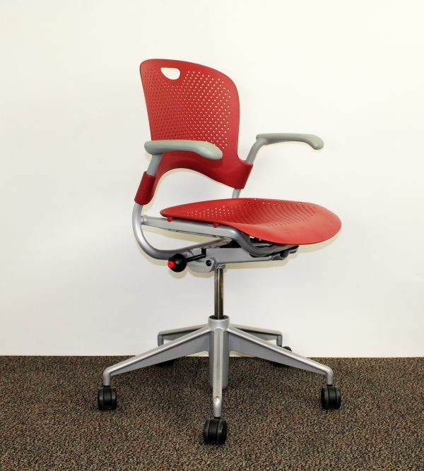 Herman Miller Caper Multipurpose Chair, Red
