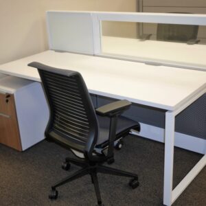 Herman Miller 72" x 30" Benching Workstations - 54" High with Optional Markerboard / Glass Tile