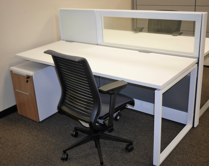 Herman Miller 72" x 30" Benching Workstations - 54" High with Optional Markerboard / Glass Tile