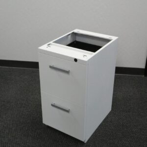 Friant_Supporting File/File Pedestal, 27"H x 20"D- Cloud White