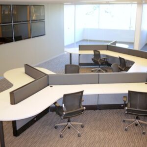 Herman Miller Ethospace 120 Degree Workstations