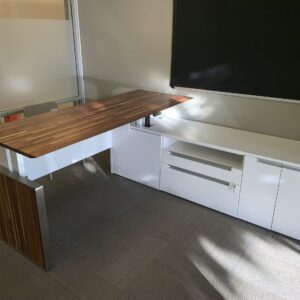 DFM, Alto Height Adjustable Private Office 7'0"x89"x28"H