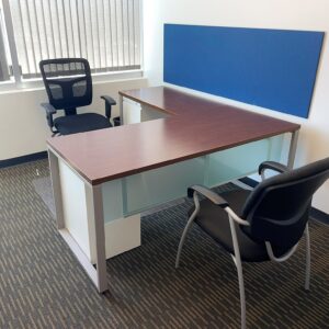 Herman Miller Canvas "L Shaped" Private Office - 6'0" x 7'0"D