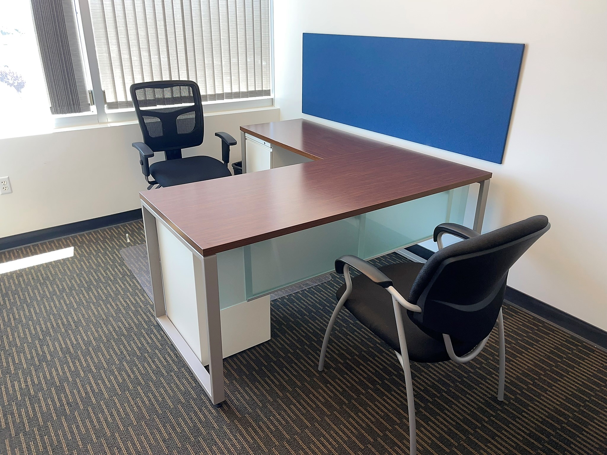 Herman Miller Canvas "L Shaped" Private Office - 6'0" x 7'0"D