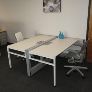 Herman Miller Ethospace Bench Style Work 30"H x 60"W x 28"D