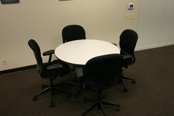 Conference Table Laminate Finish, White
