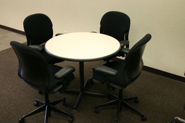 Steel Base Conference Table