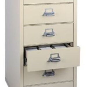 FireKing Vertical Filing Cabinet, Biege