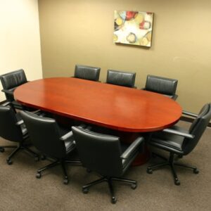 Racetrack Conference Table, Cherry