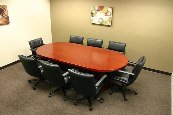Racetrack Conference Table, Cherry