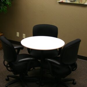 Herman Miller White Conference Table