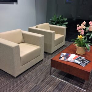 Bernhardt Lounge Chair Cream