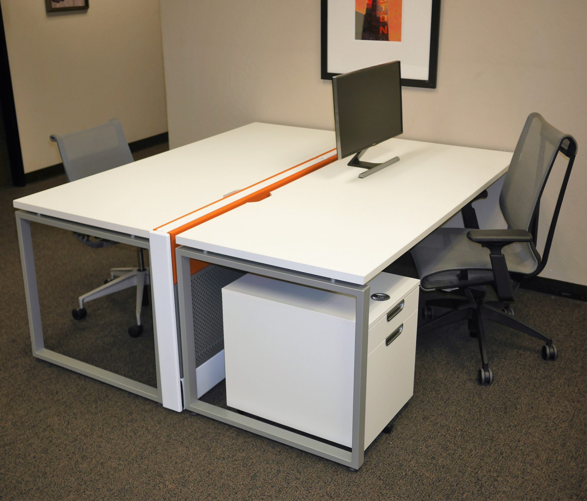 Herman Miller 72" x 30" Benching Workstation - 30" High