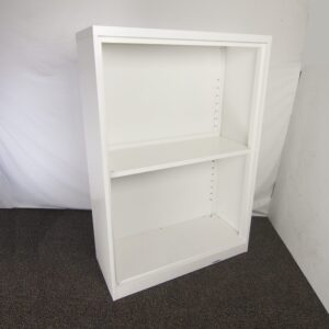 Herman Miller white Bookcase 51"H x 32"W x 15"D