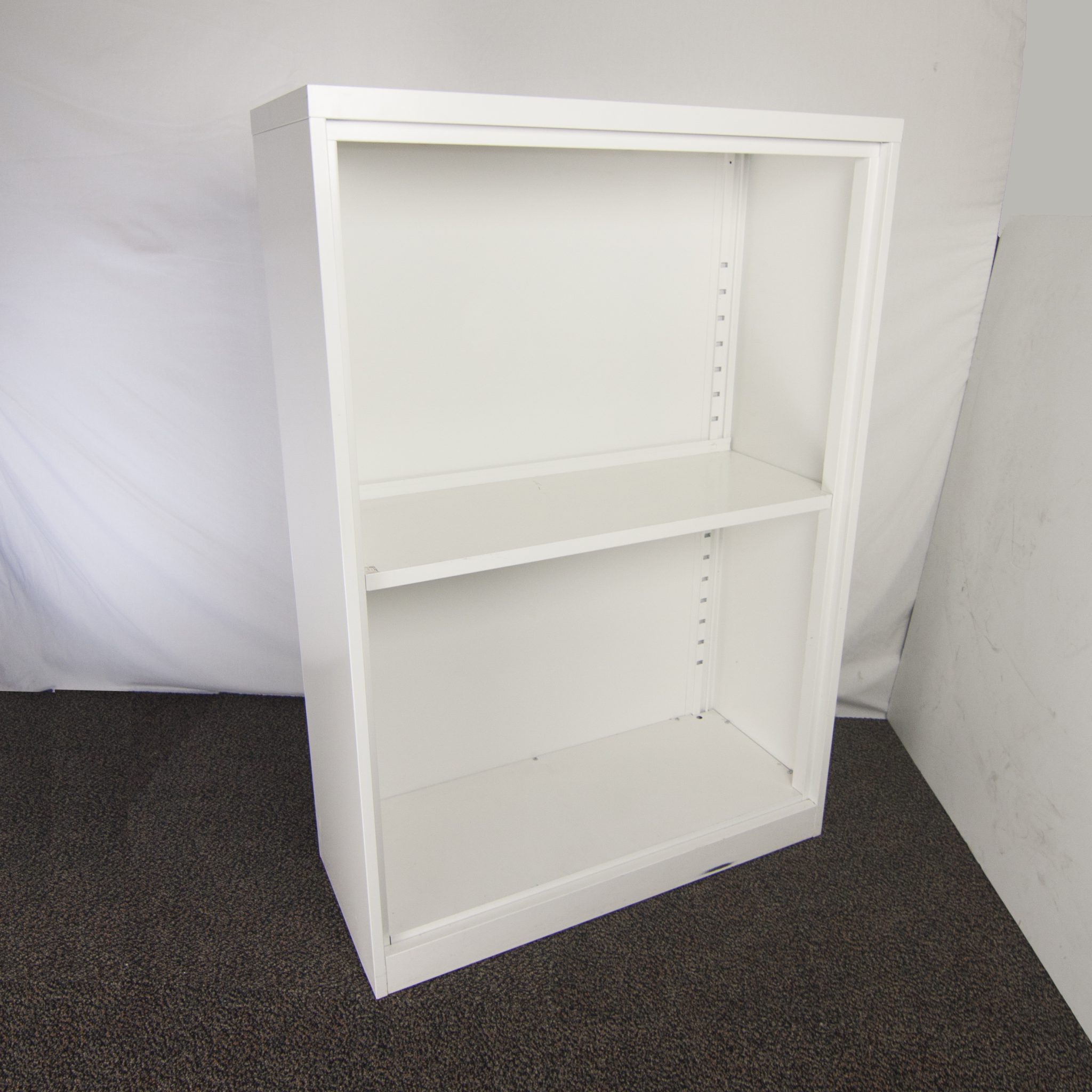 Herman Miller white Bookcase 51"H x 32"W x 15"D