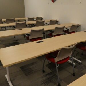 Teknion, Training Table, Nesting with power modules 72"x24"