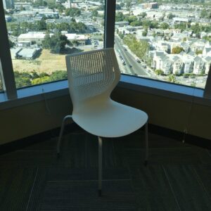 Knoll, MultiGeneration Guest Chair, Off White