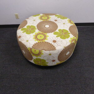 Floral Ottoman Lounge Chair