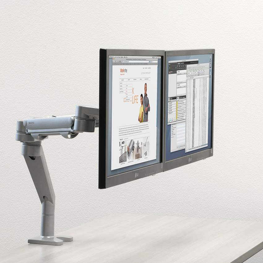 Workrite Ergonomics, Willow Dual Monitor Arm