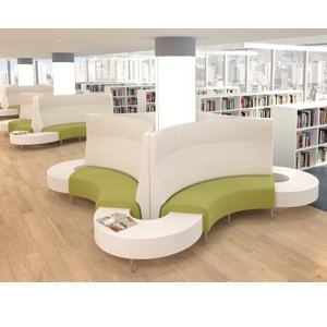 Krug, Zola Privacy Lounge, Collaborative Seating