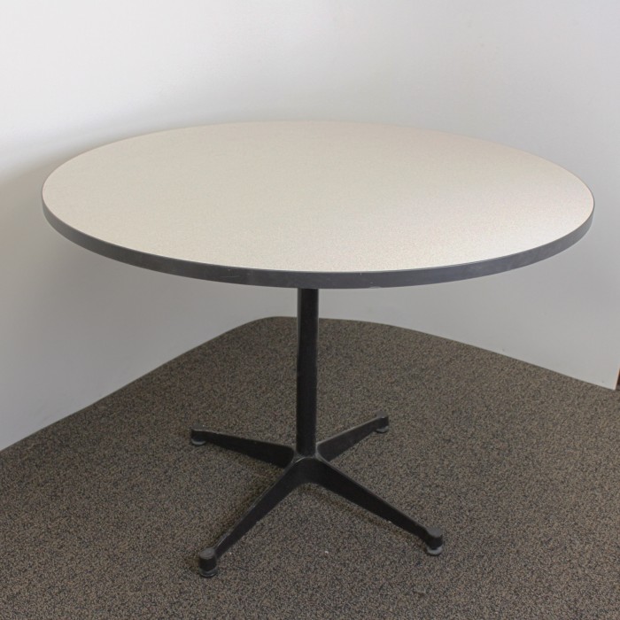 Speckled Grey Round Table, 41.5inch