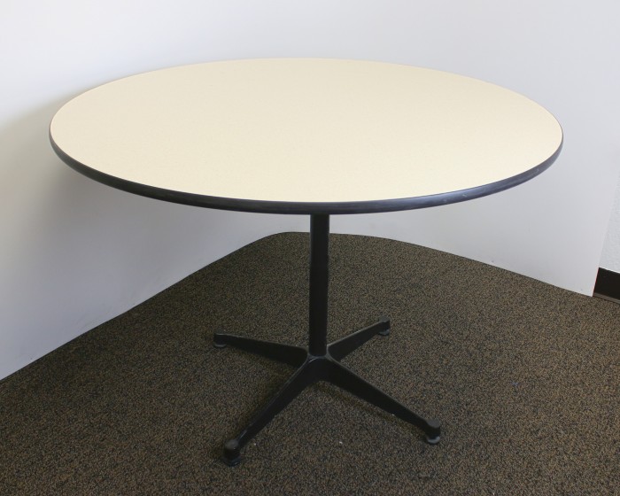 42in. Round Table, Beige