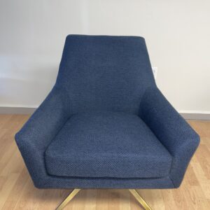 Article, Spin Lounge Chair, Ocean Blue