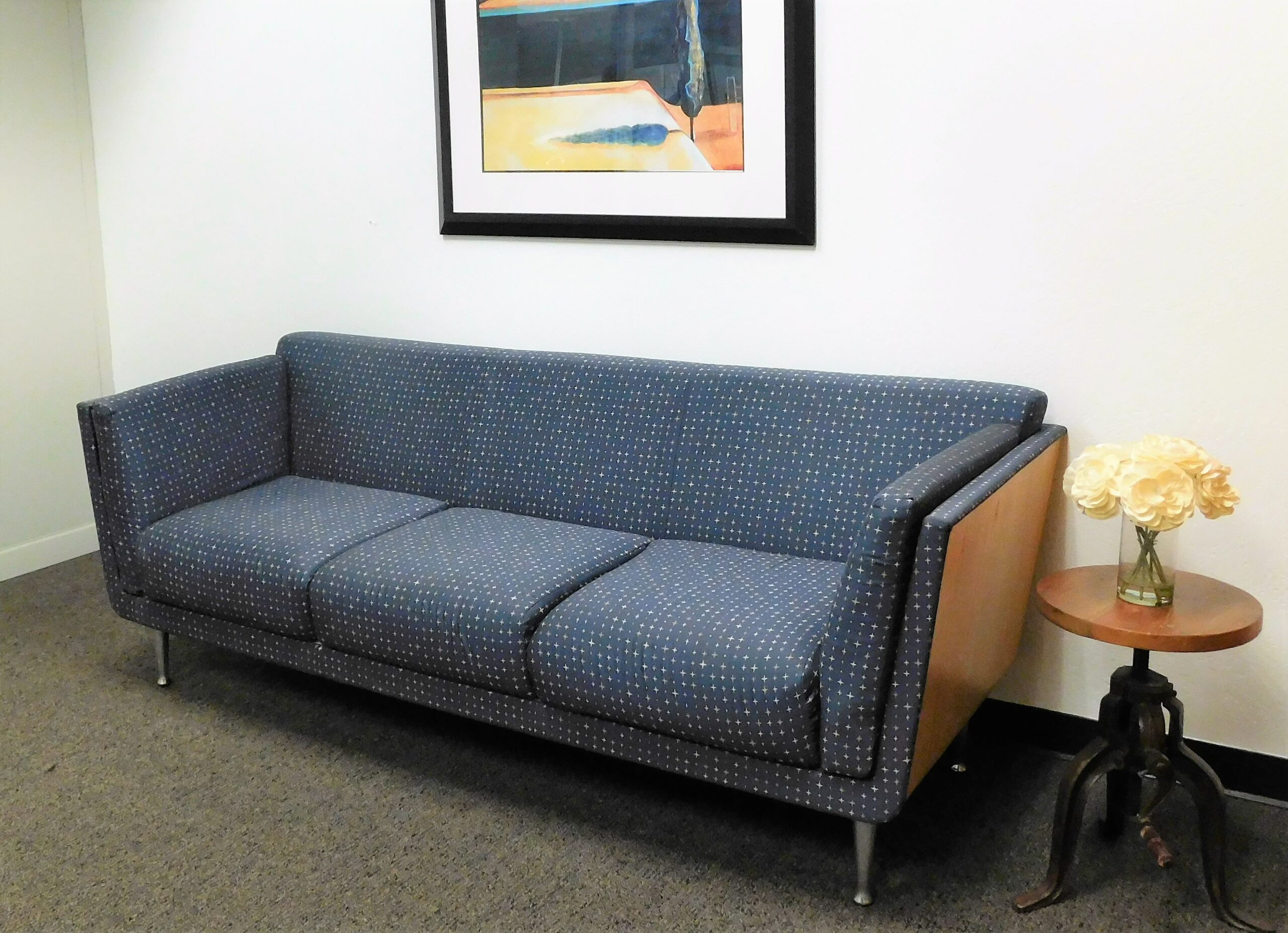 Herman Miller, Goetz Sofa, Navy Blue