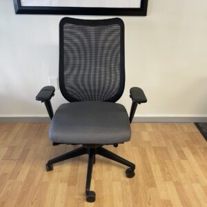 HON, Nucleus, Grey Seat, Black Mesh Back, Task Chair
