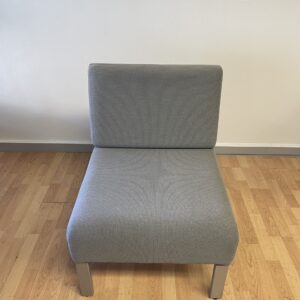 Rouillard, Lounge Chair, Armless, Grey