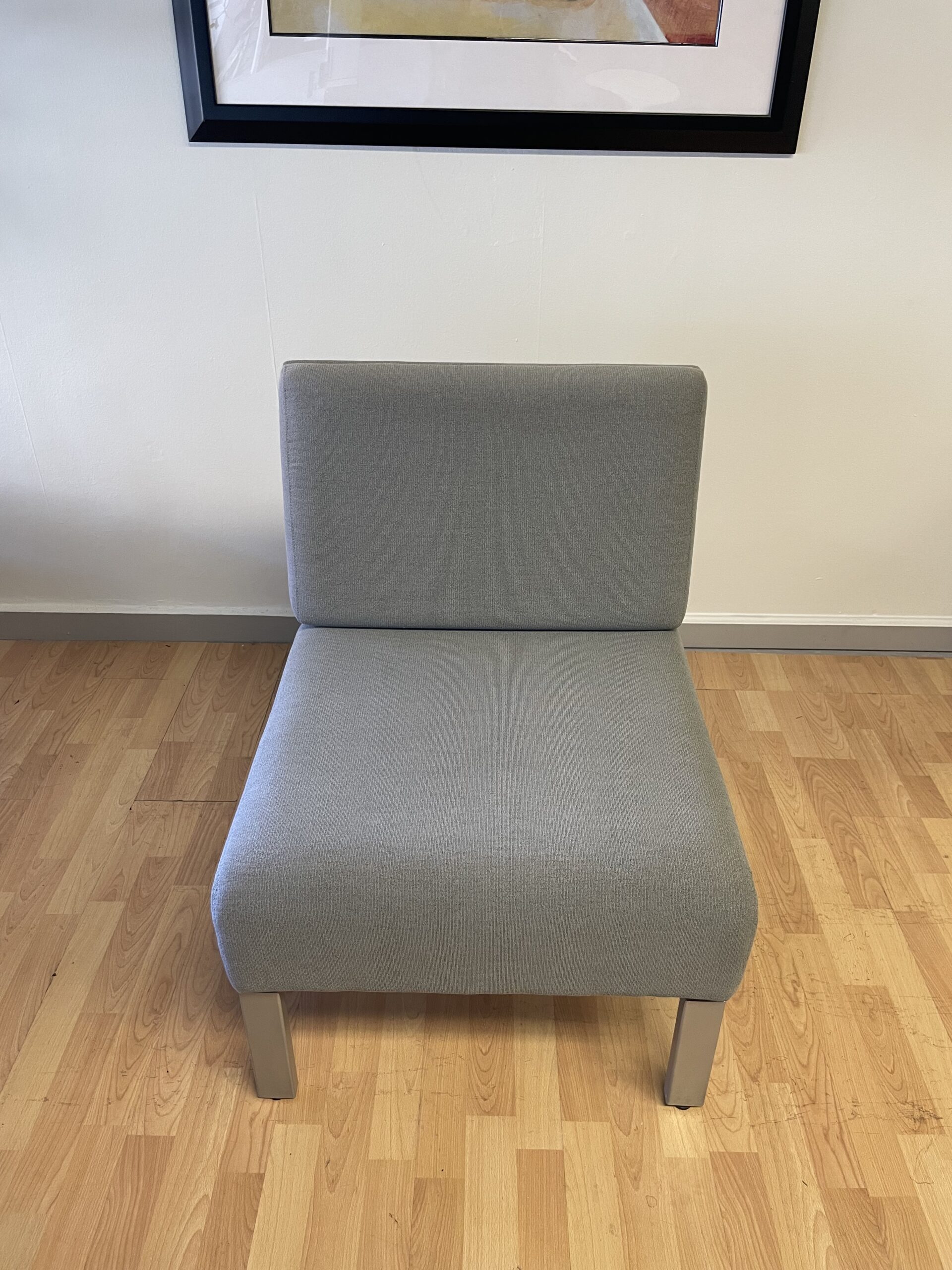 Rouillard, Lounge Chair, Armless, Grey