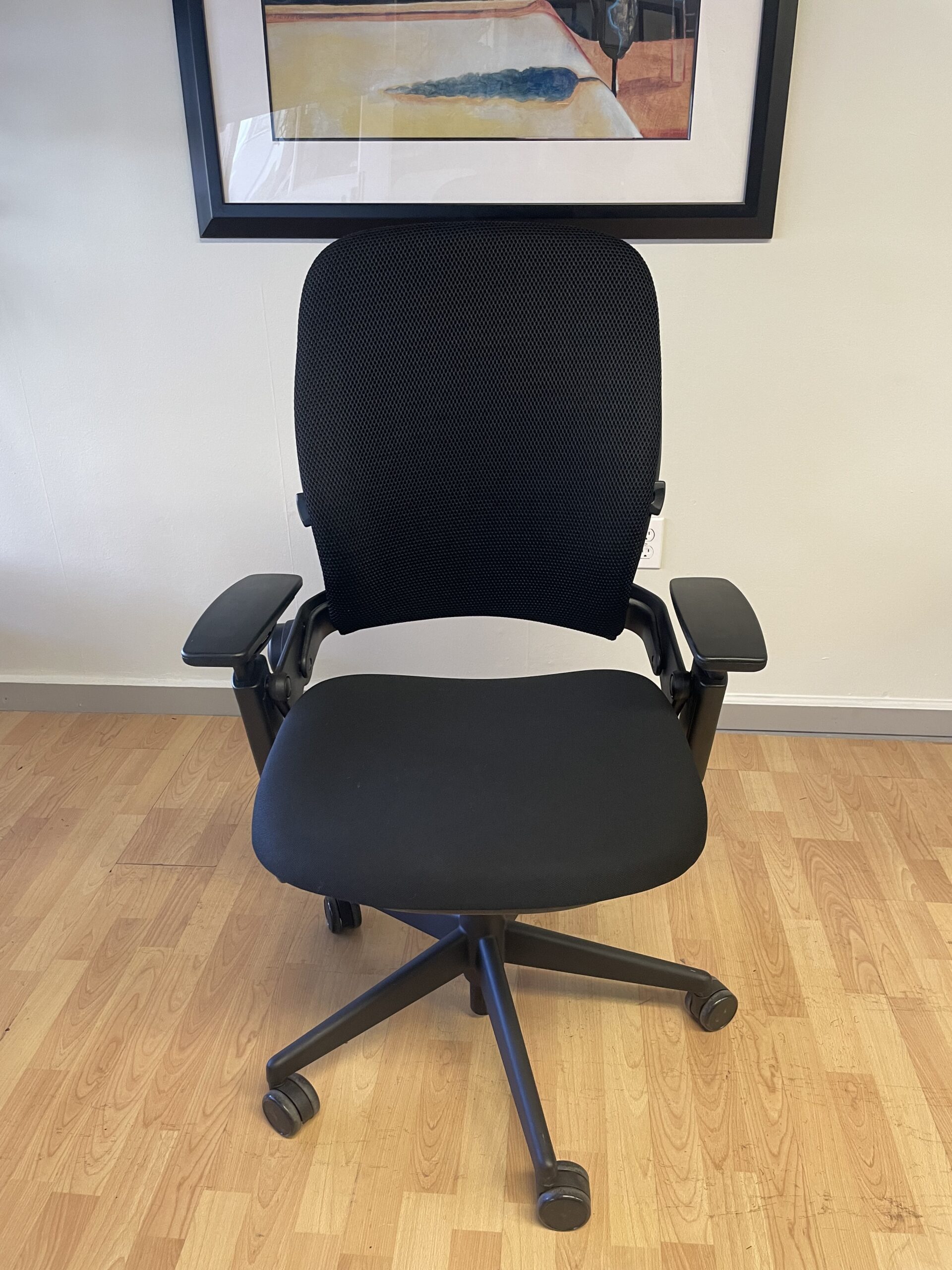Steelcase, Leap V2, Black Frame, Task Chair