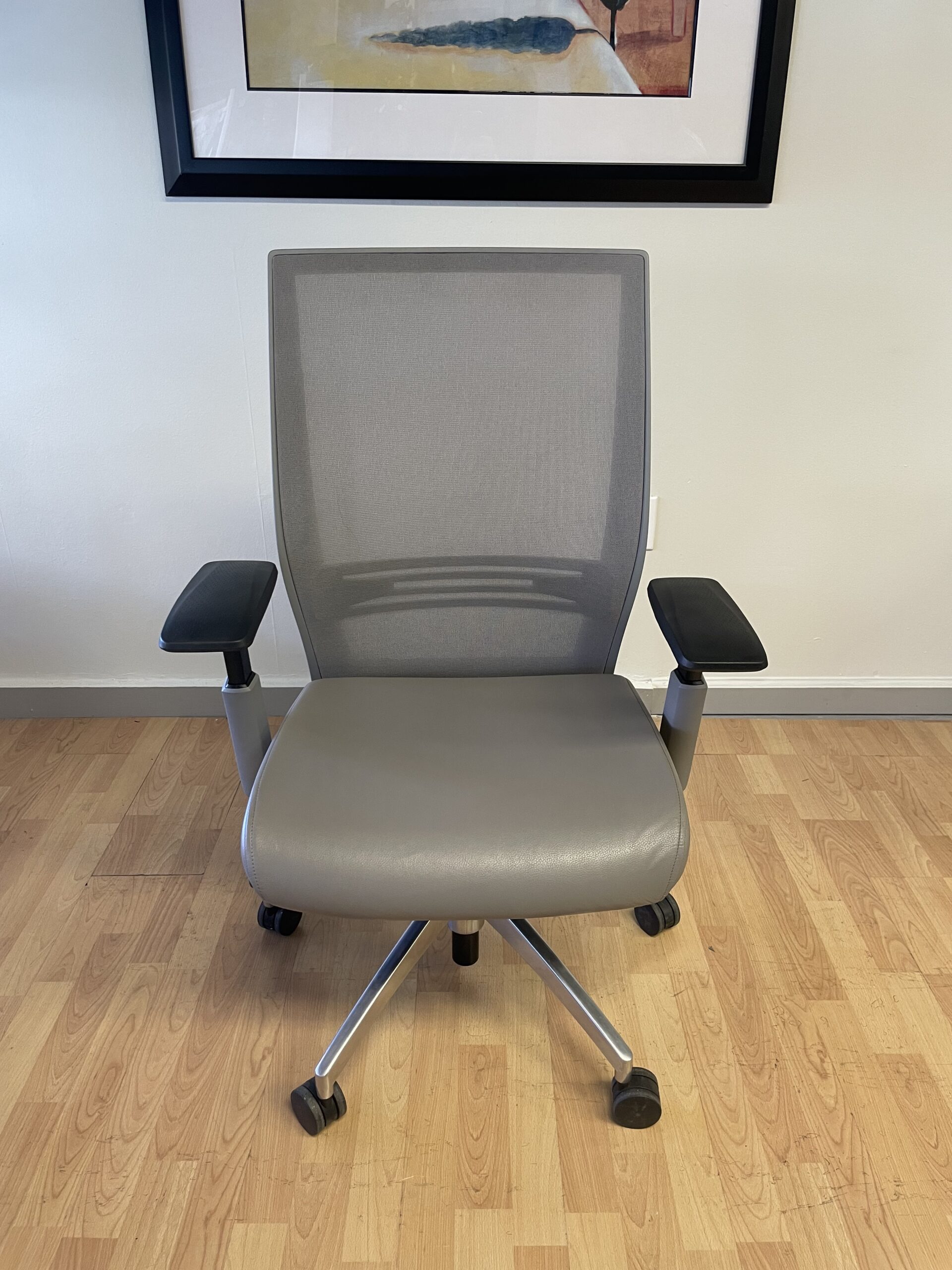SitOnIt Seating, Amplify Task Chair, Silver