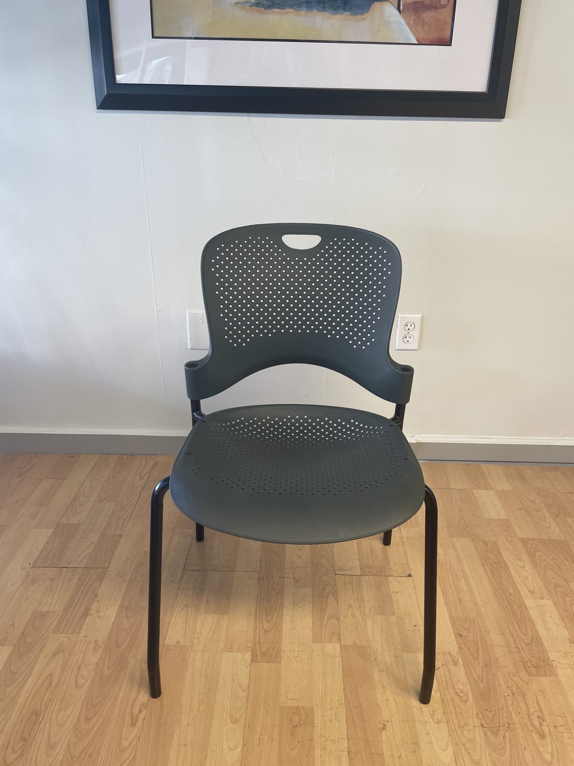 Herman Miller, Multi-Purpose, Stackable Chair, Black