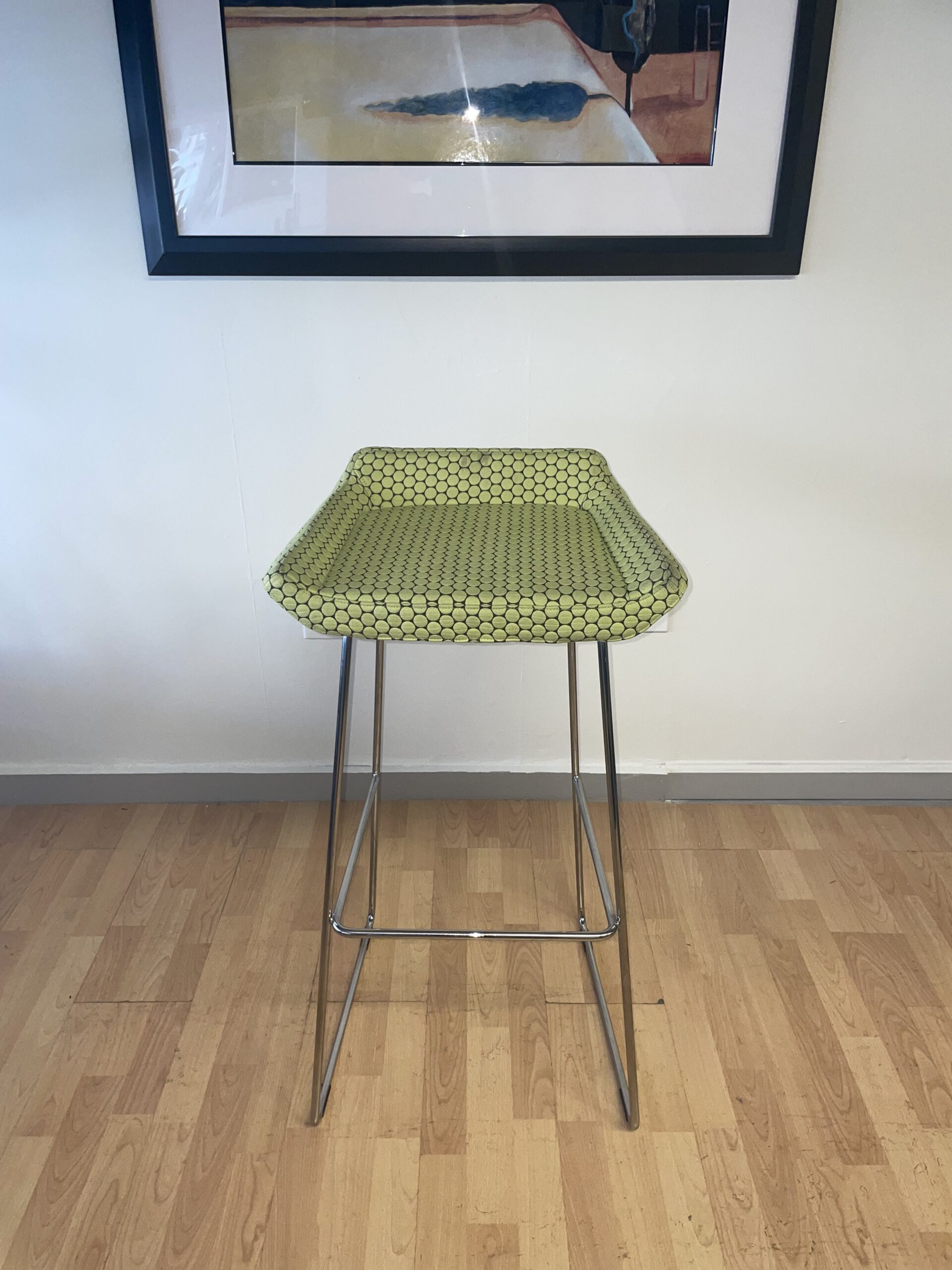 Hightower, Happy Stool, Spring Green, Counter Height