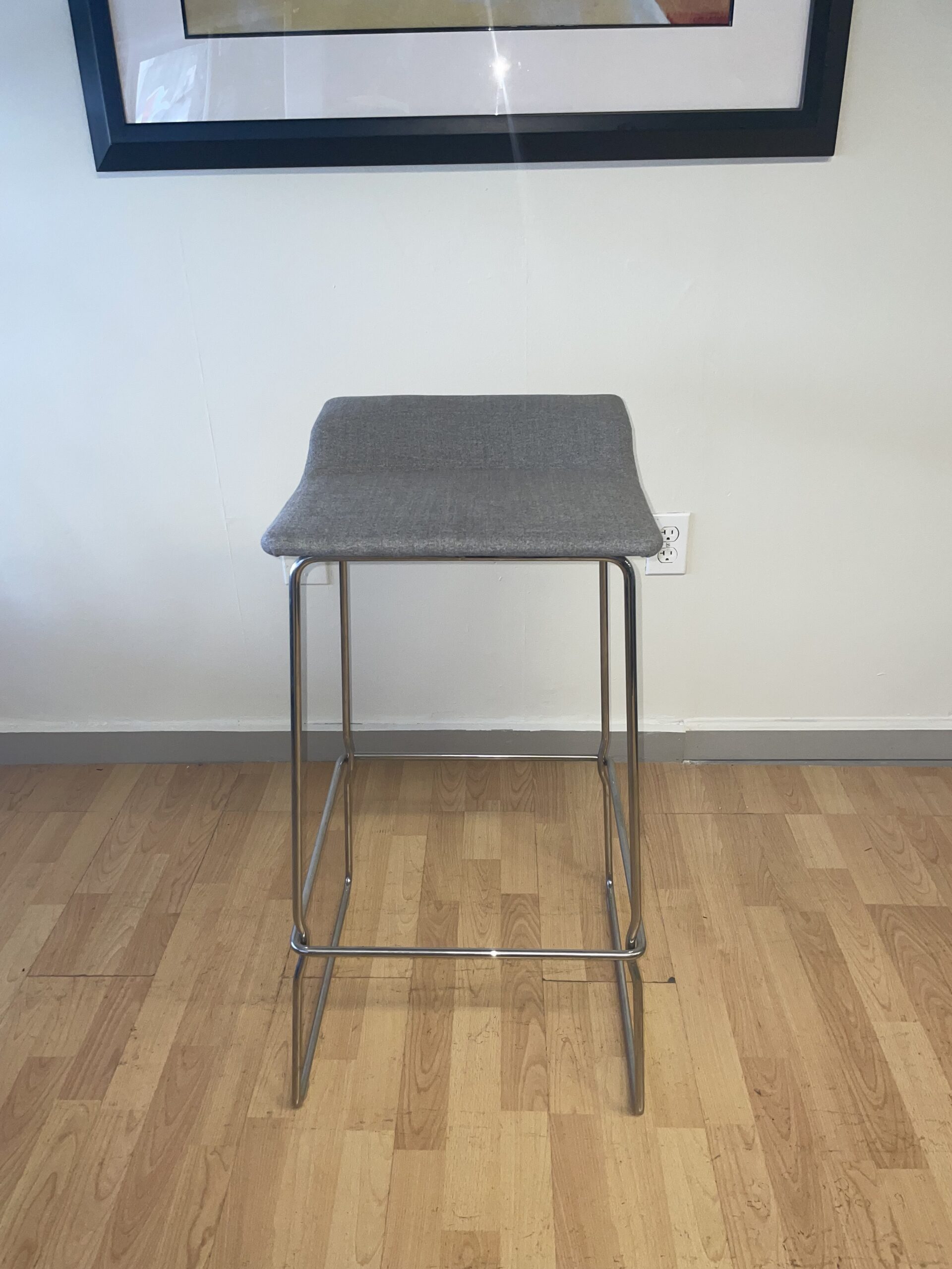 Coalesse, Last Minute, Stool, Bar Height, Charcoal Grey