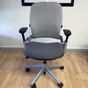 Steelcase, Leap V2, Silver Frame, Task Chair
