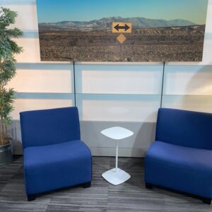 Turnstone, Lounge Chair, Deep Blue