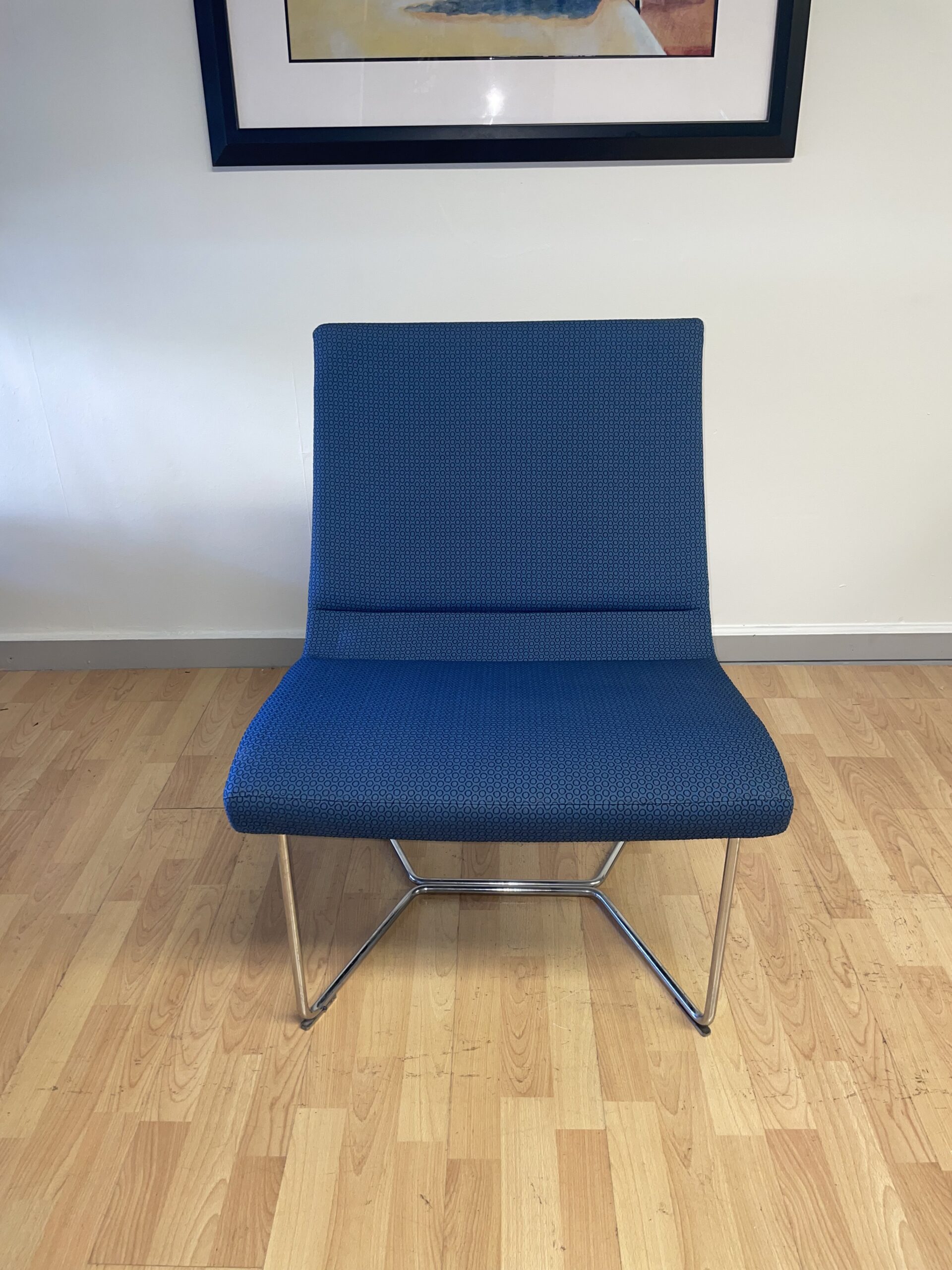 Harter, Lounge Chair, Royal Blue