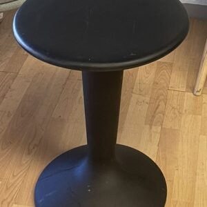Black Ergonomic Stool