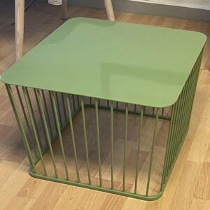 CB2, Coffee table, Spring Green Metal