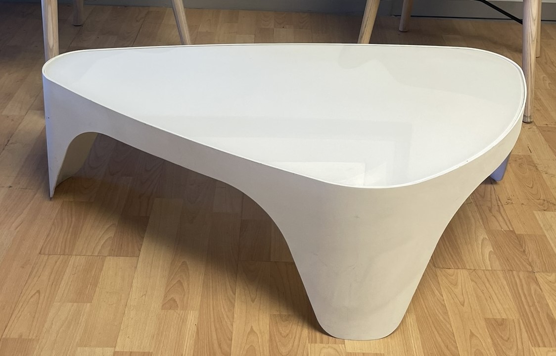 Muller, Tabular LT3 Coffee Table, White